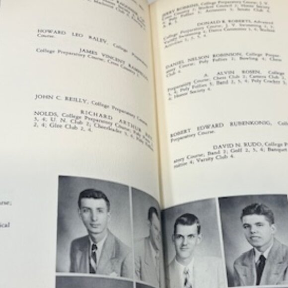 VTG BPI Baltimore Polytechnic Institute 1953 Class of Engineers Yearbook - Picture 8 of 12